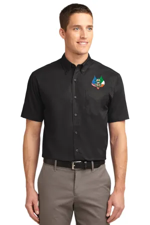 Port Authority® Short Sleeve Easy Care Shirt with Embroidered Logo