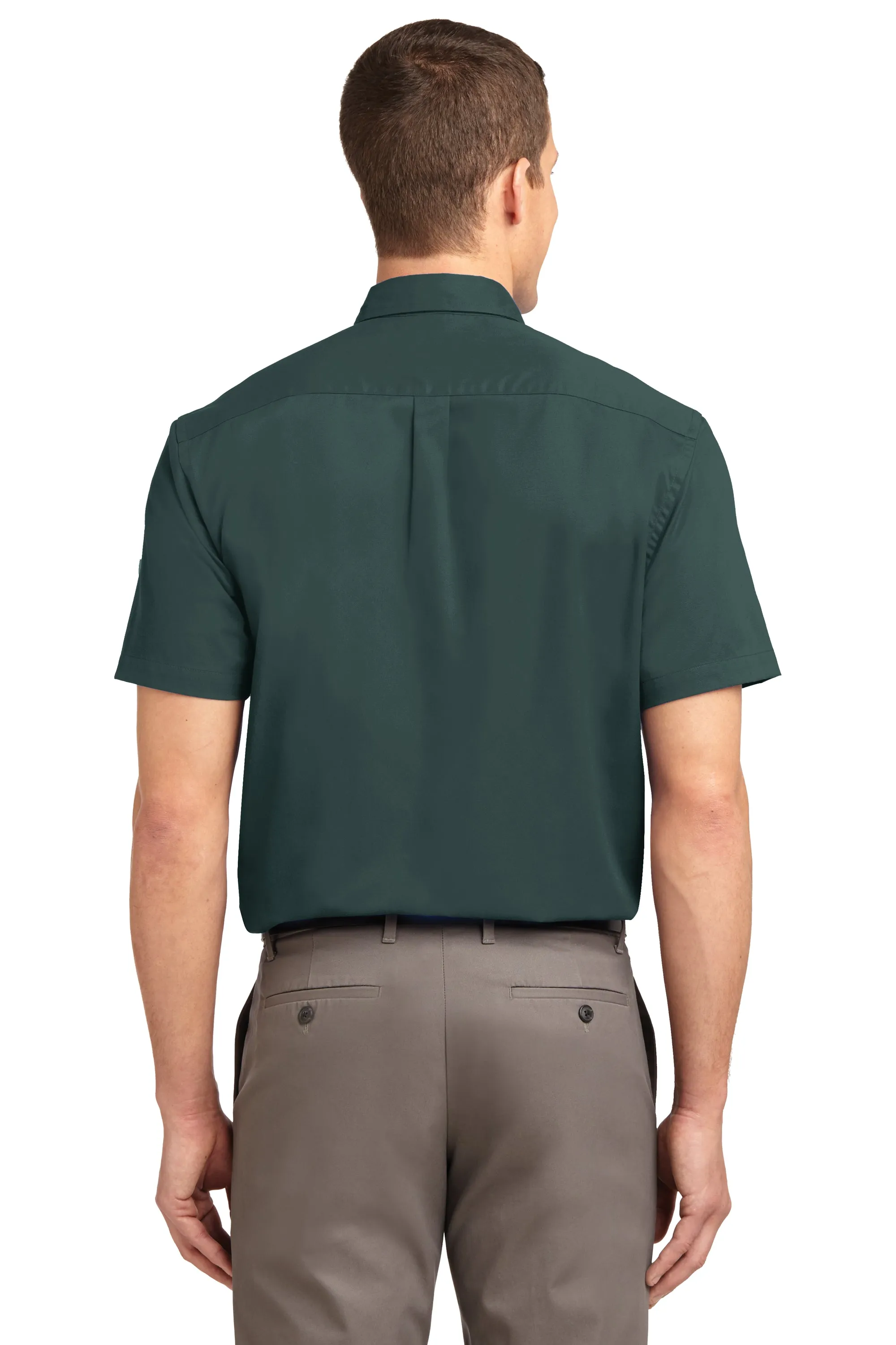 Port Authority® Short Sleeve Easy Care Shirt with Embroidered Logo