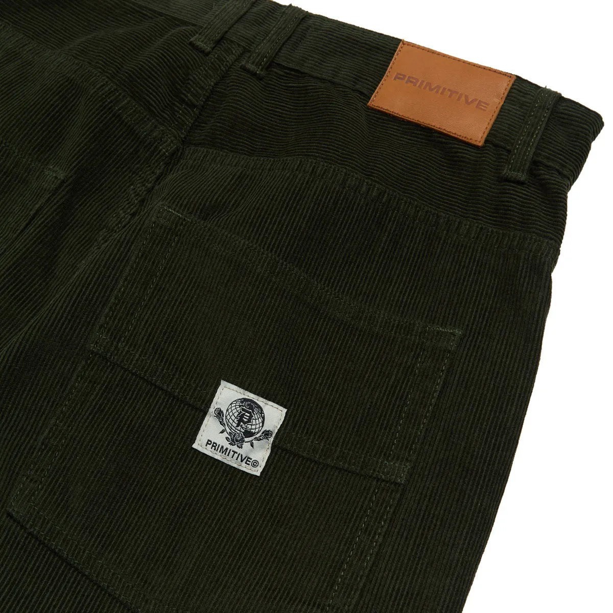 Primitive Mason Carpenter Cords Pants - Olive