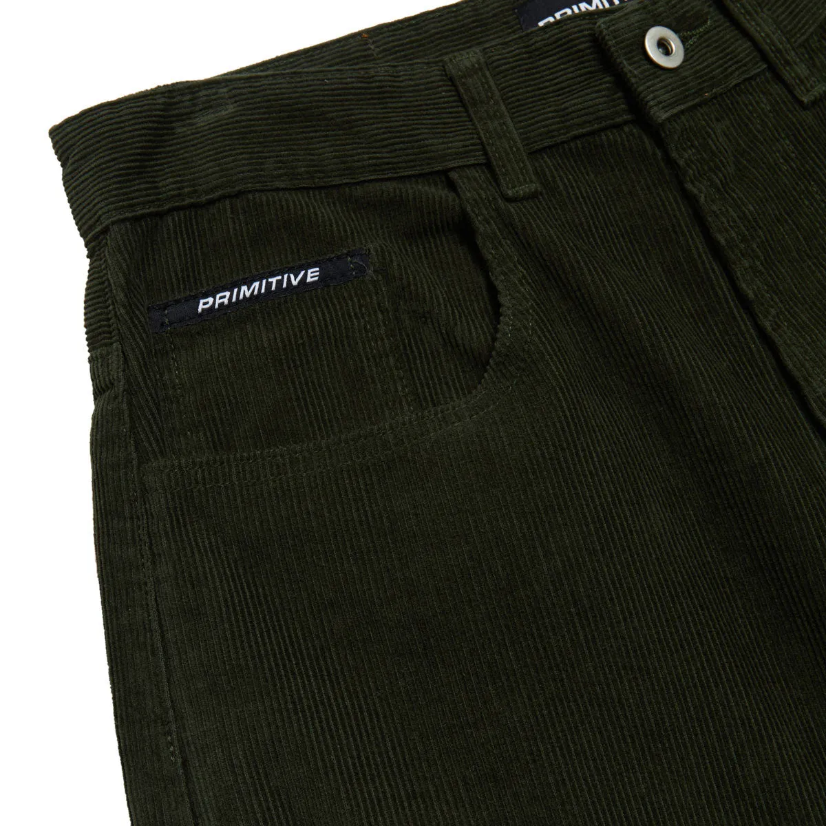 Primitive Mason Carpenter Cords Pants - Olive