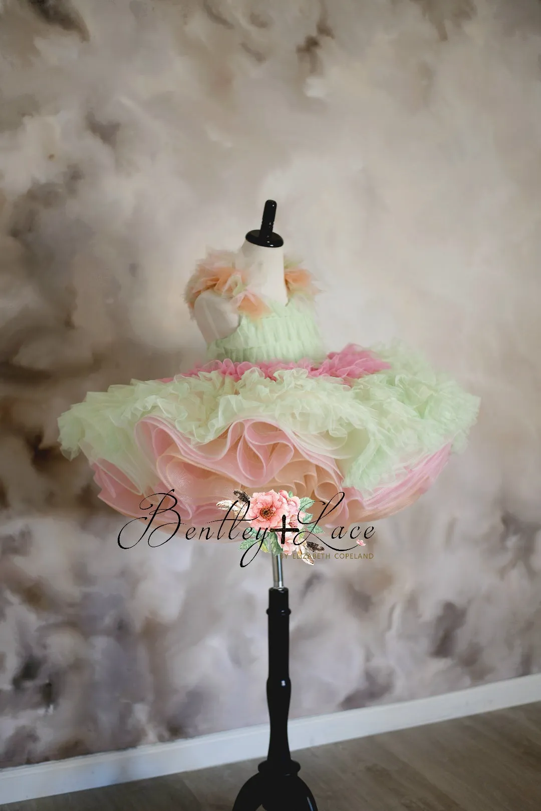 "Sherbet Whimsy" - Petal Length Dress (5 Year-Petite 6 Year)