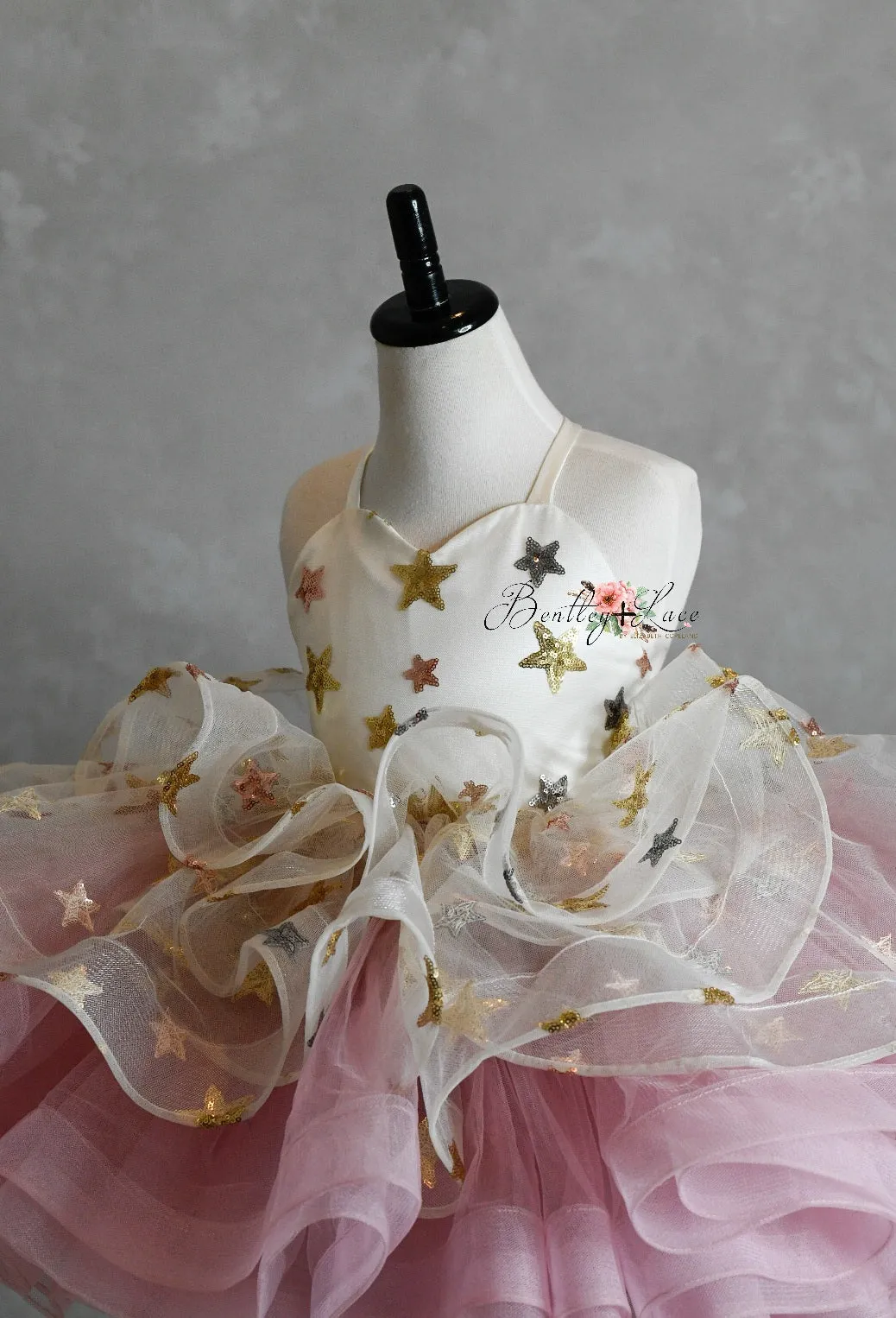 "Starry Surprise" Petal Short Length Dress ( 5 Year - Petite 6 Year)