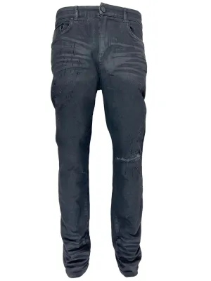 Rh45 Od03-Y Rhodes Denim Skinny Distressed Black