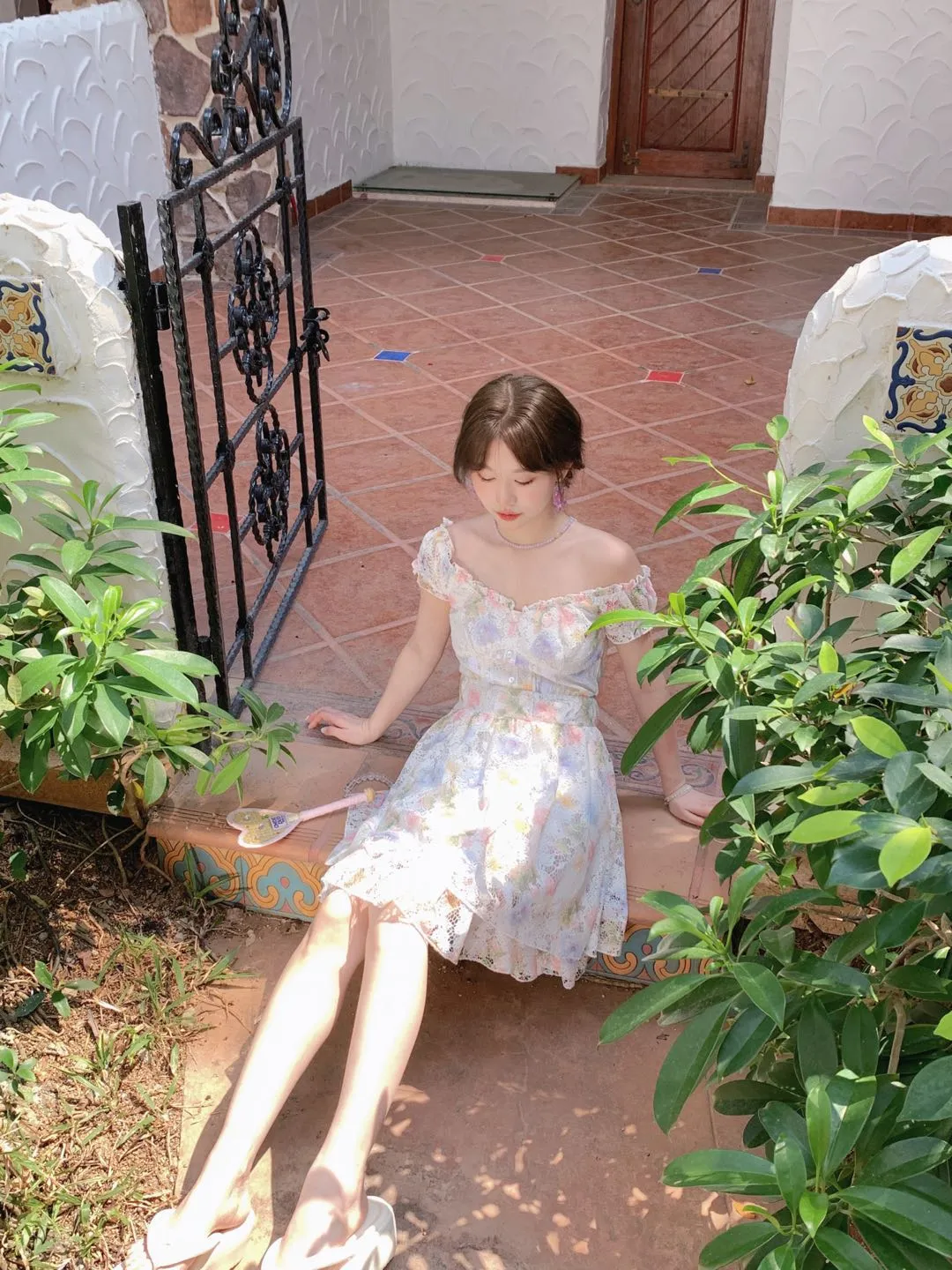 [Rose Candy] Eden Garden Vintage-Inspired Lace Dress