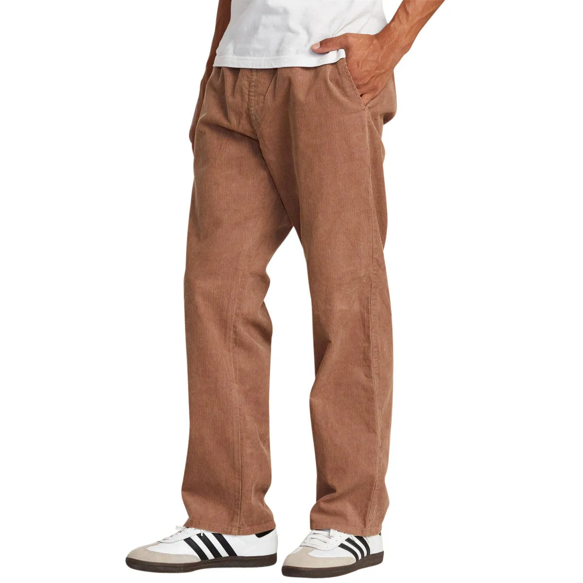 RVCA Americana Elastic Cord Pants - Sonora Brown