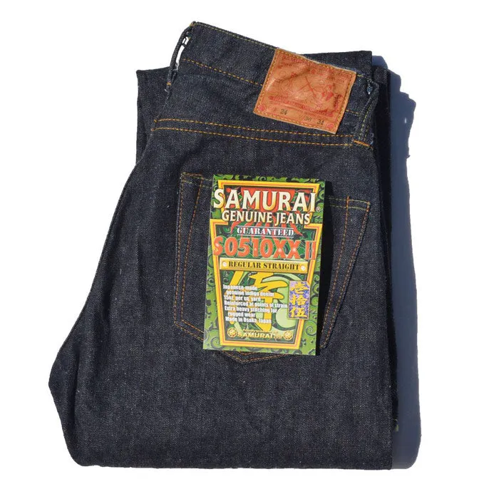 SAMURAI JEANS サムライジーンズ デニム S0510XXII 新15オンス レギュラーストレート インディゴ 29-36 ジーンズ メンズ