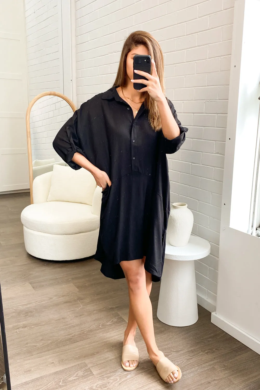 Selena Shirt Dress