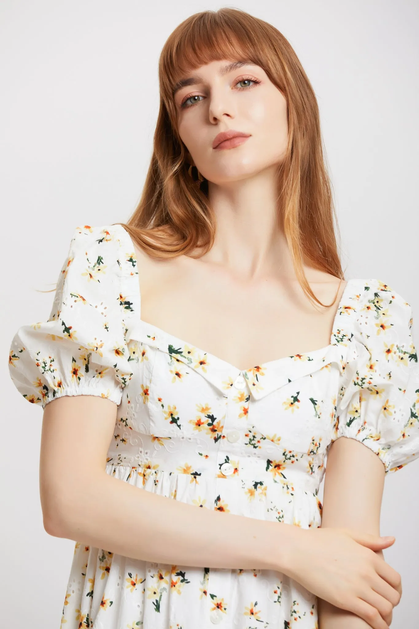 Since Then | Orange Blossom Cotton Dress