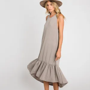 Sleeveless Beauty Midi Dress