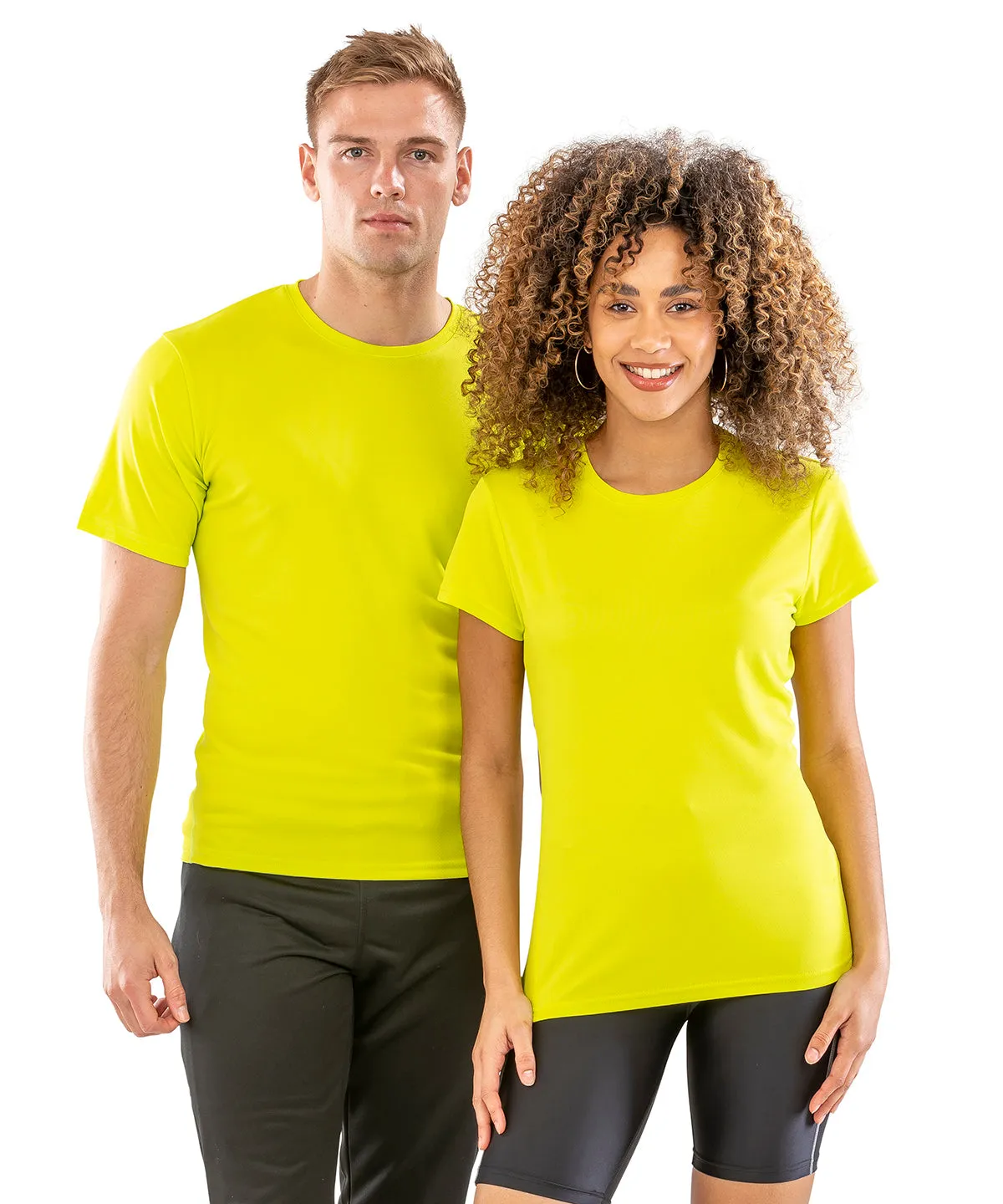 Spiro quick-dry short sleeve t-shirt | Lime Green