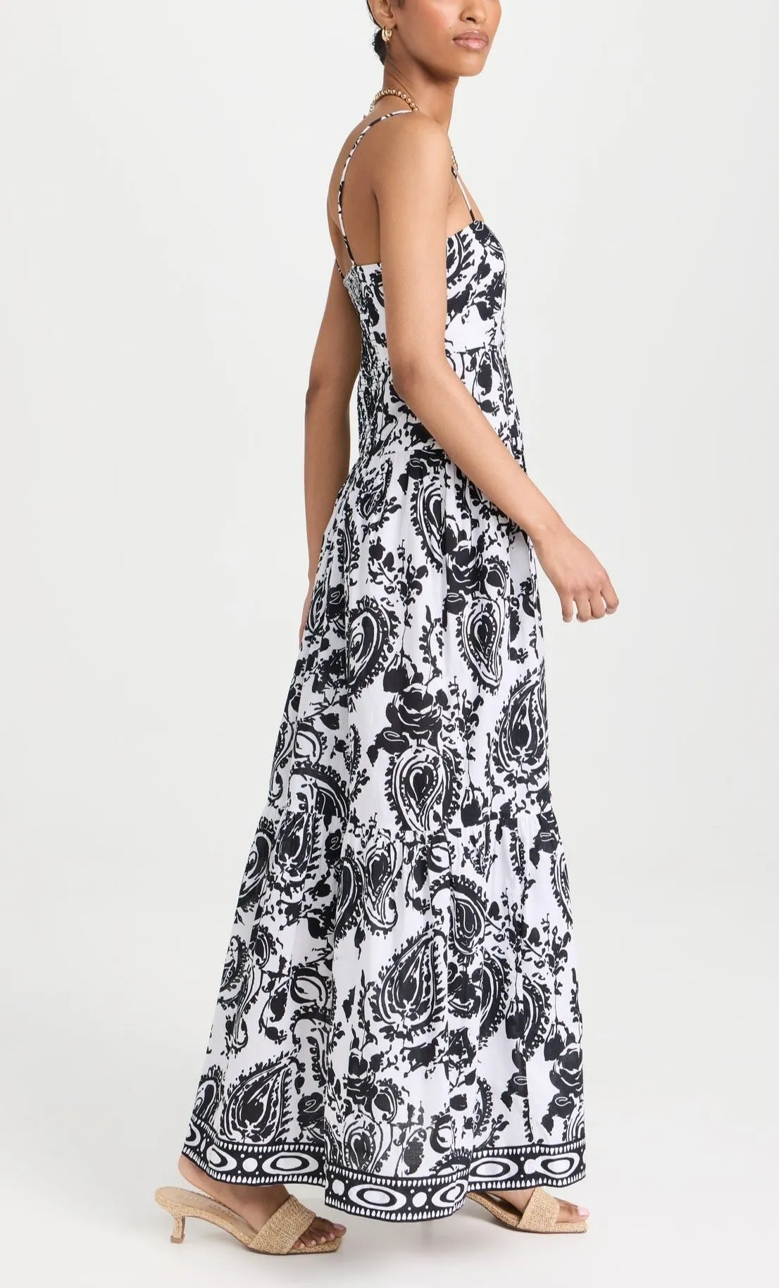 Square Neck Maxi Dress