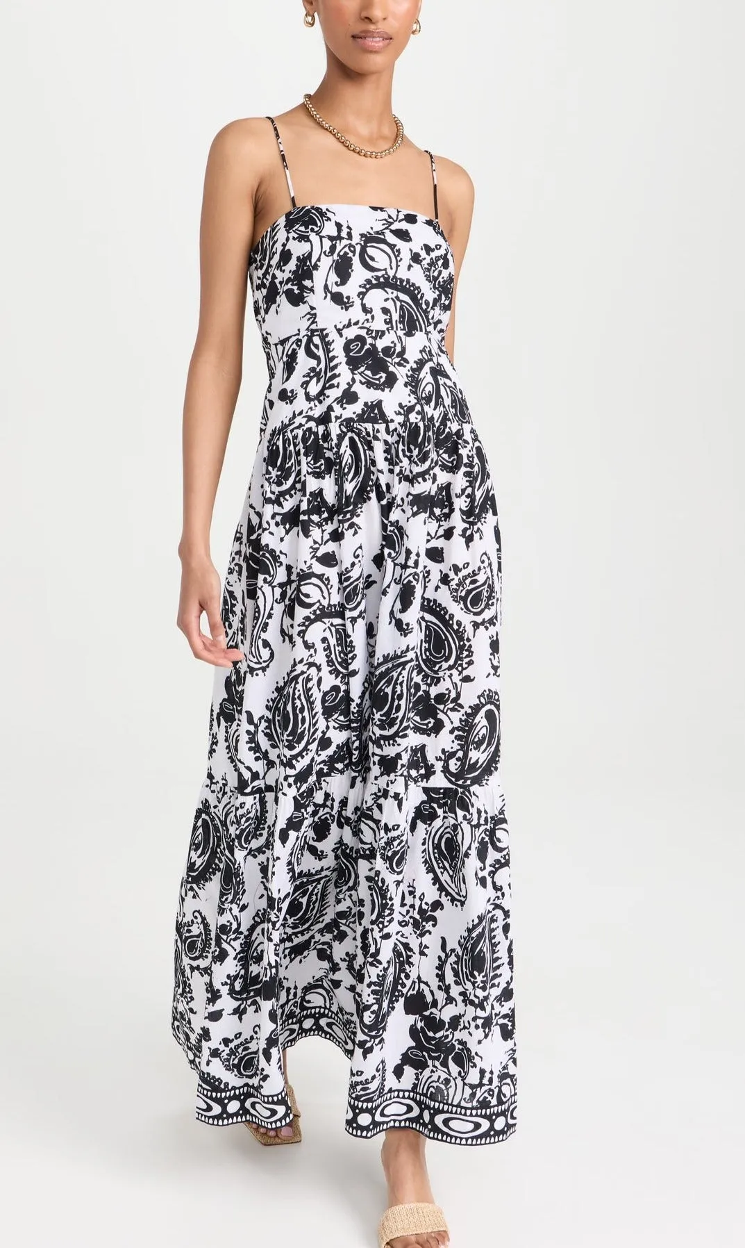 Square Neck Maxi Dress