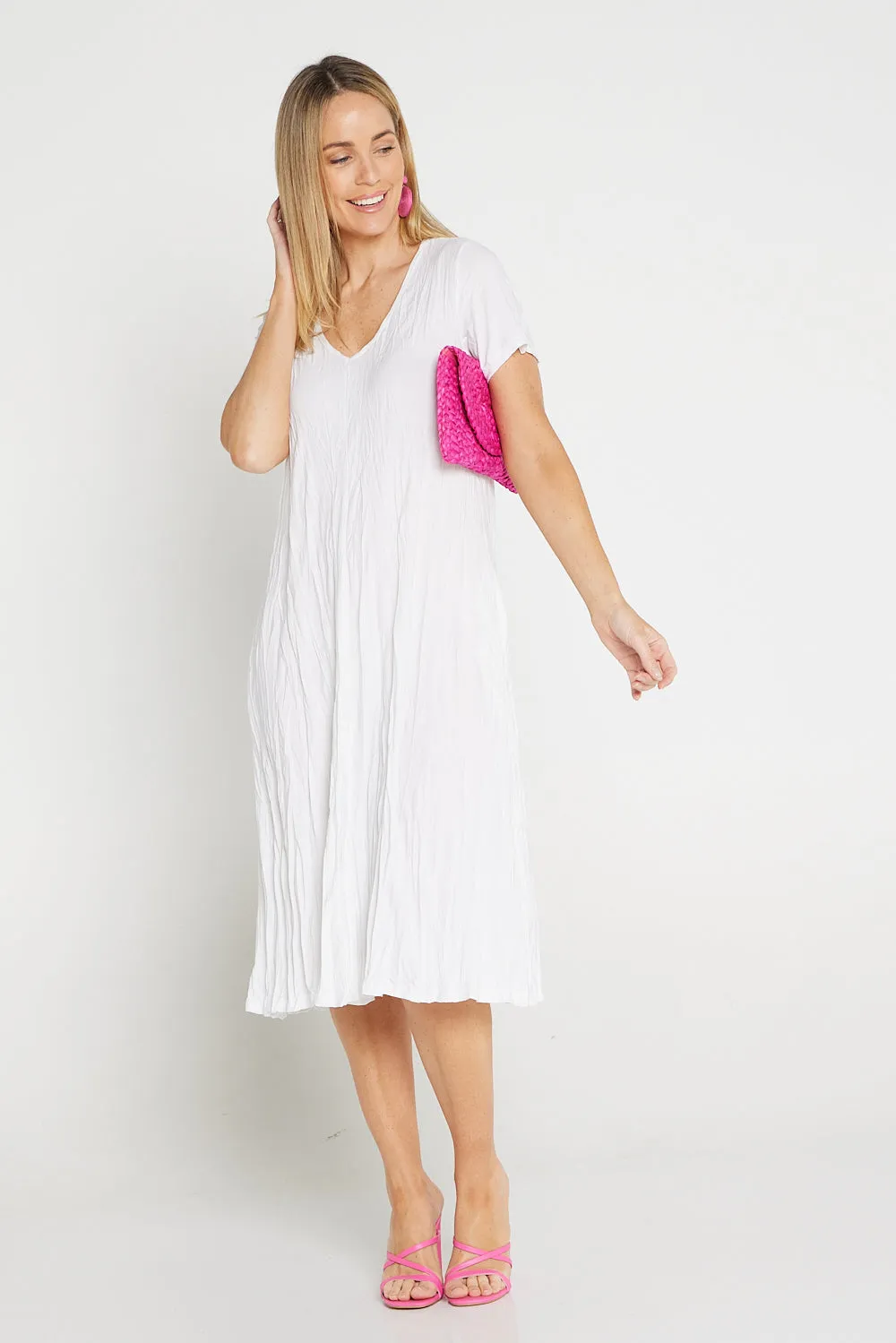 Stella Dress - White