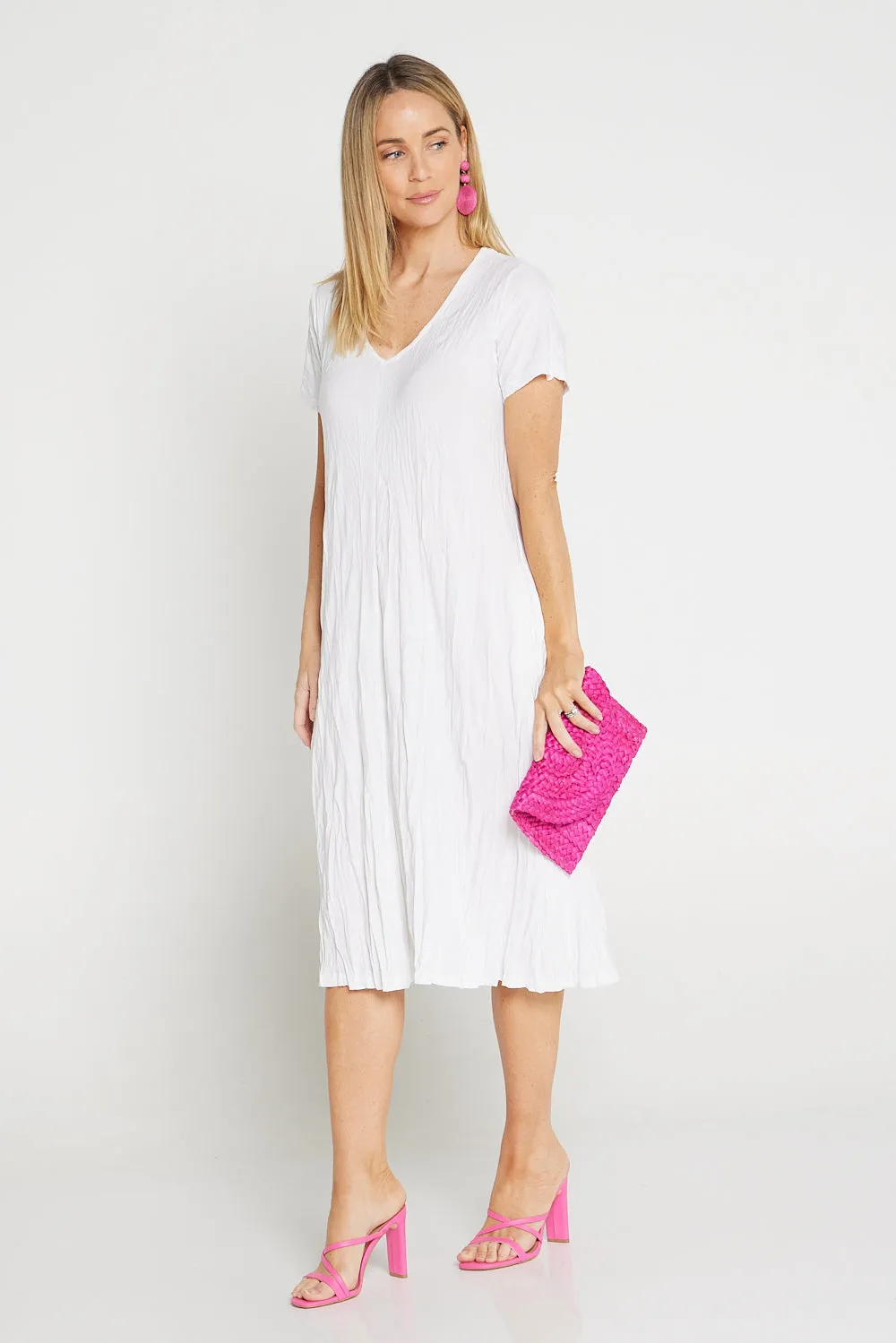 Stella Dress - White