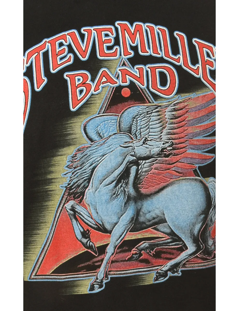 Steve Miller Jerzees Band T-shirt - M