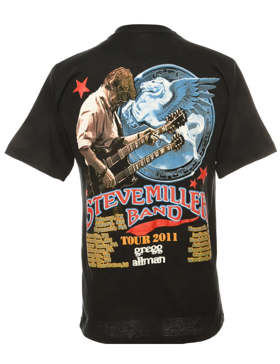 Steve Miller Jerzees Band T-shirt - M