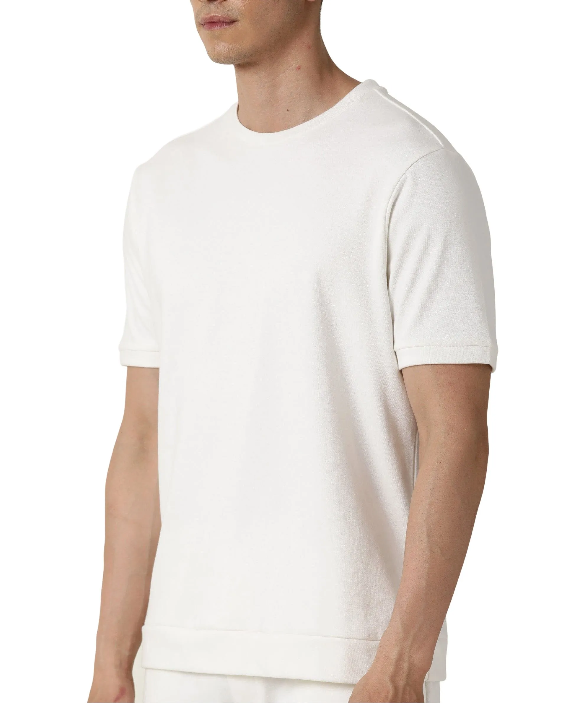 Sweat Tee Ivory White Men