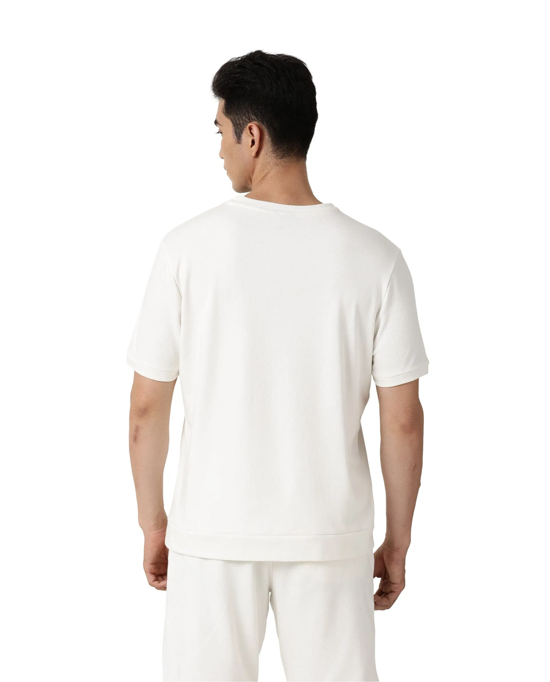 Sweat Tee Ivory White Men