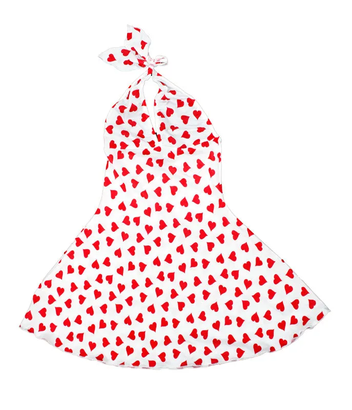 Teensy Weensy Heart Mini Dress - Clearance