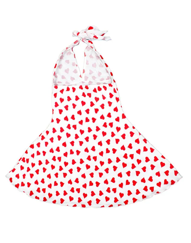 Teensy Weensy Heart Mini Dress - Clearance