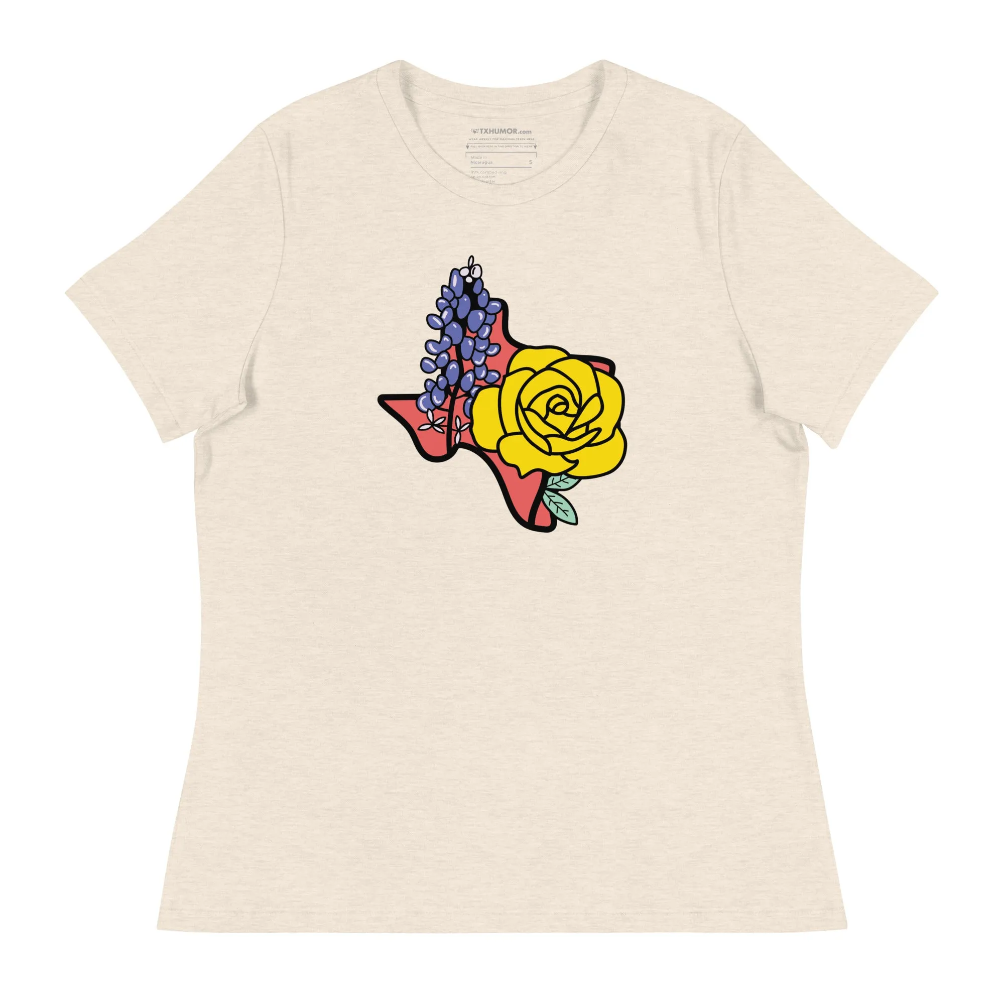 Texas Wildflower Women's Relaxed T-Shirt