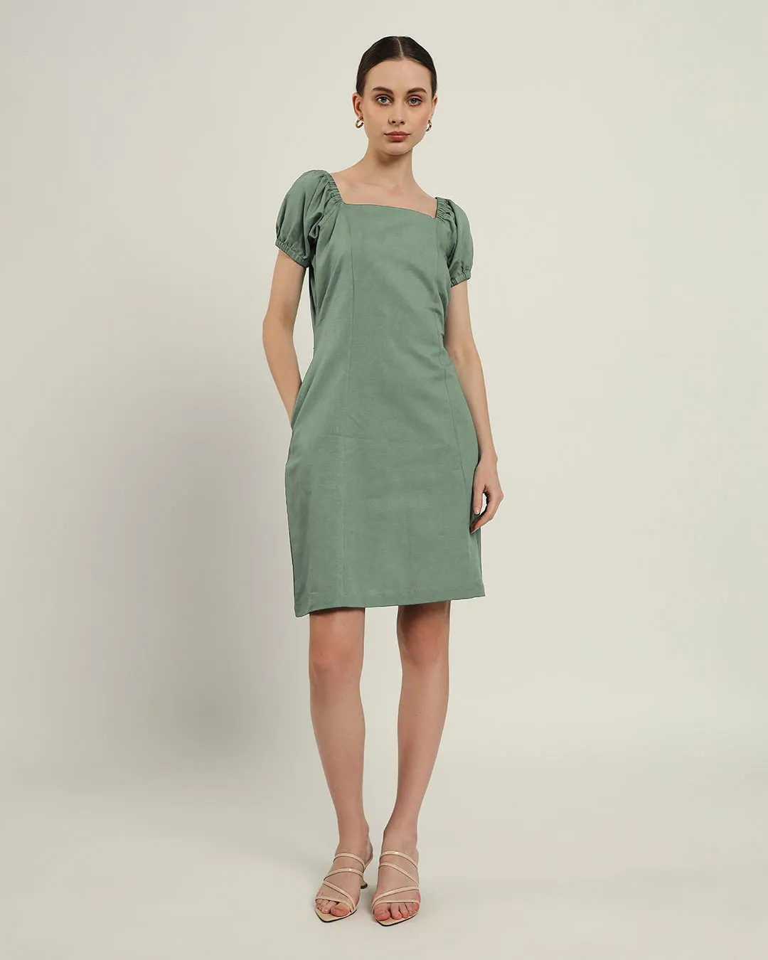 The Arar Mint Cotton Dress