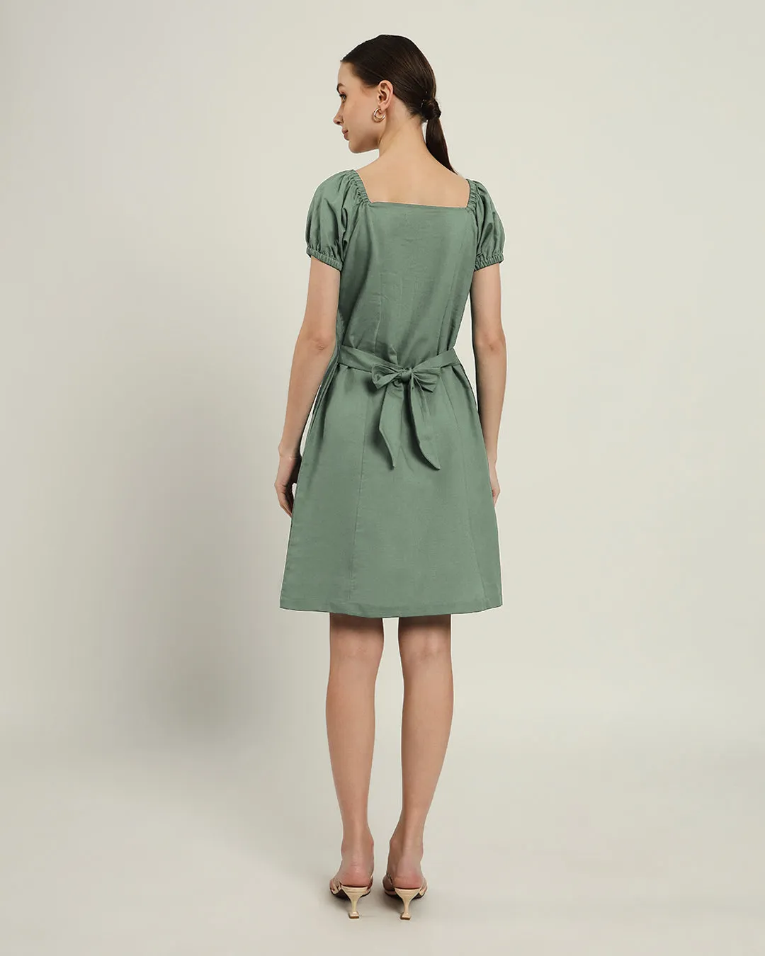 The Arar Mint Cotton Dress