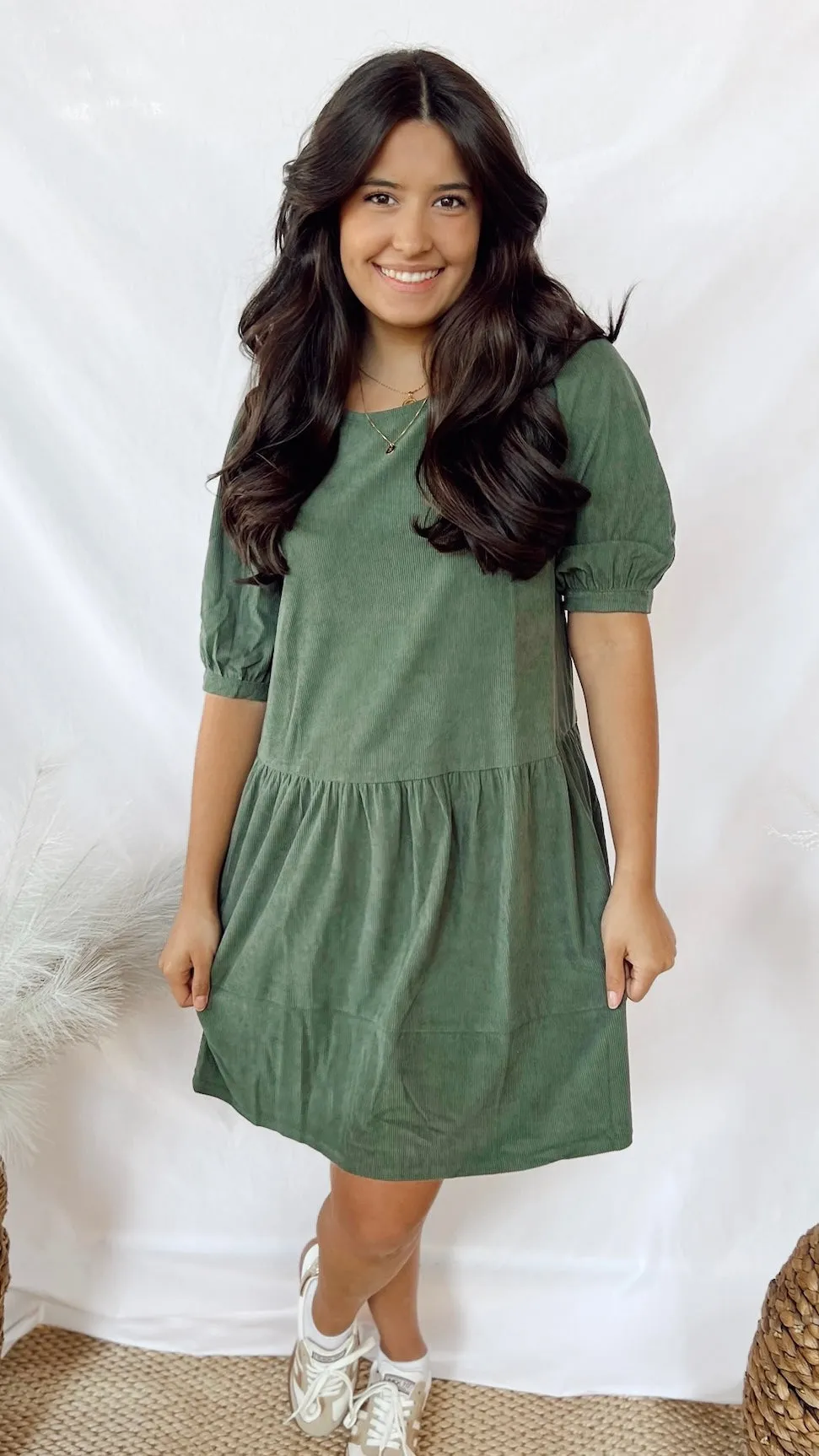 The Forest Green Dress