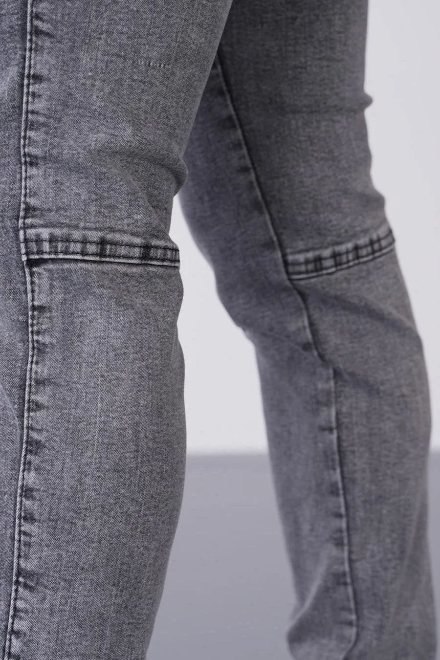 THE IKAO ZIPPED DENIM