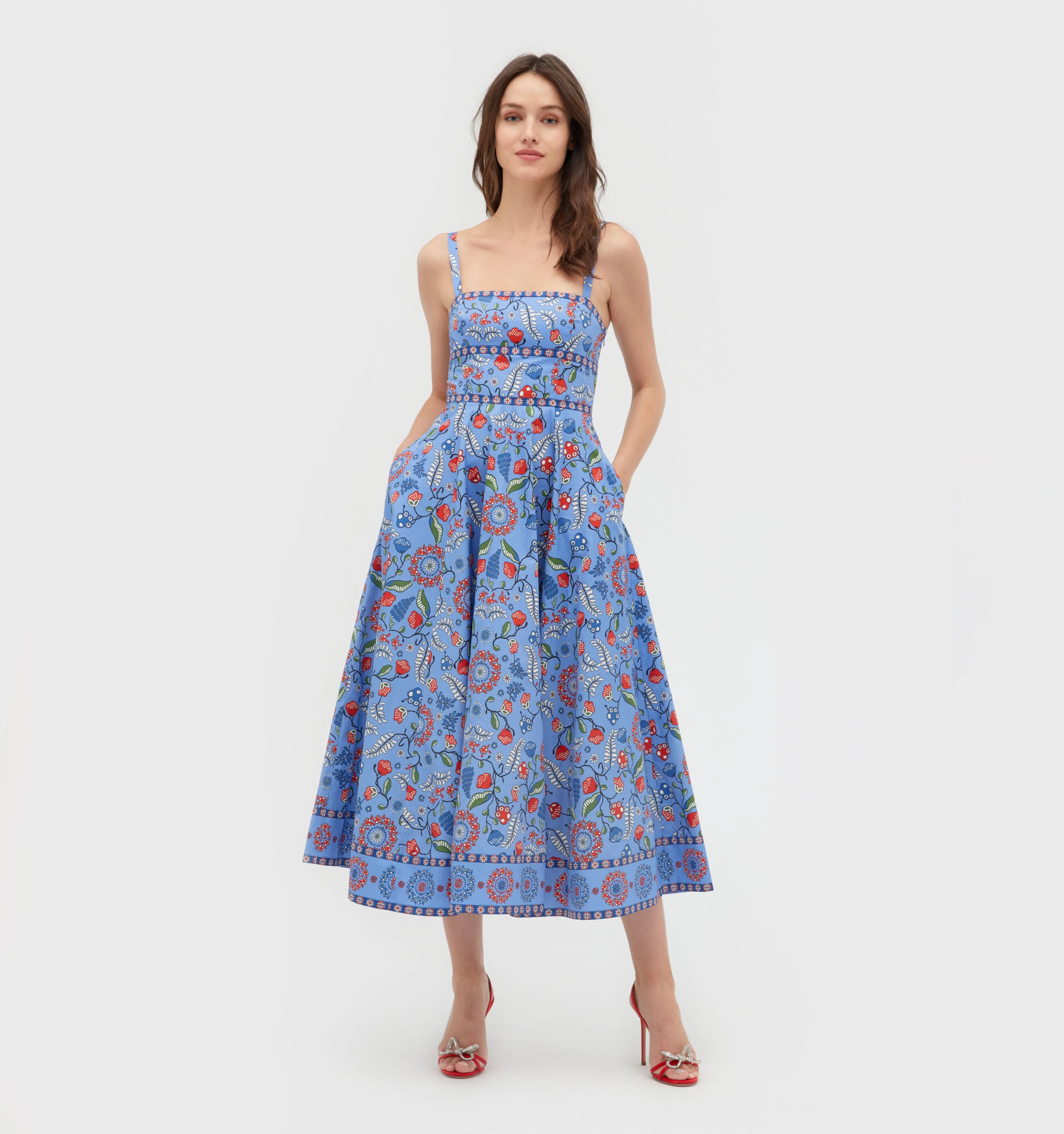 The Margot Dress - Swedish Floral