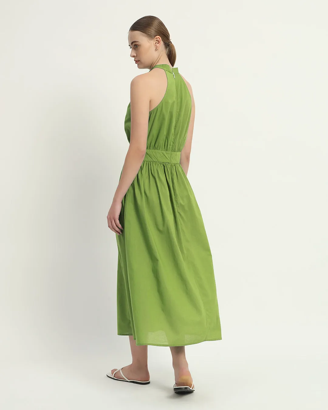 The Massena Fern Cotton Dress