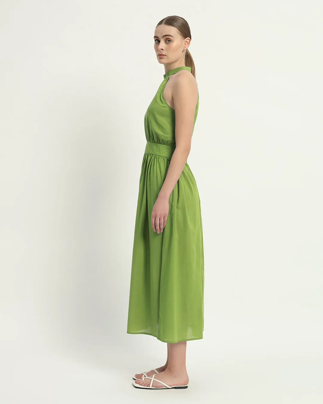 The Massena Fern Cotton Dress