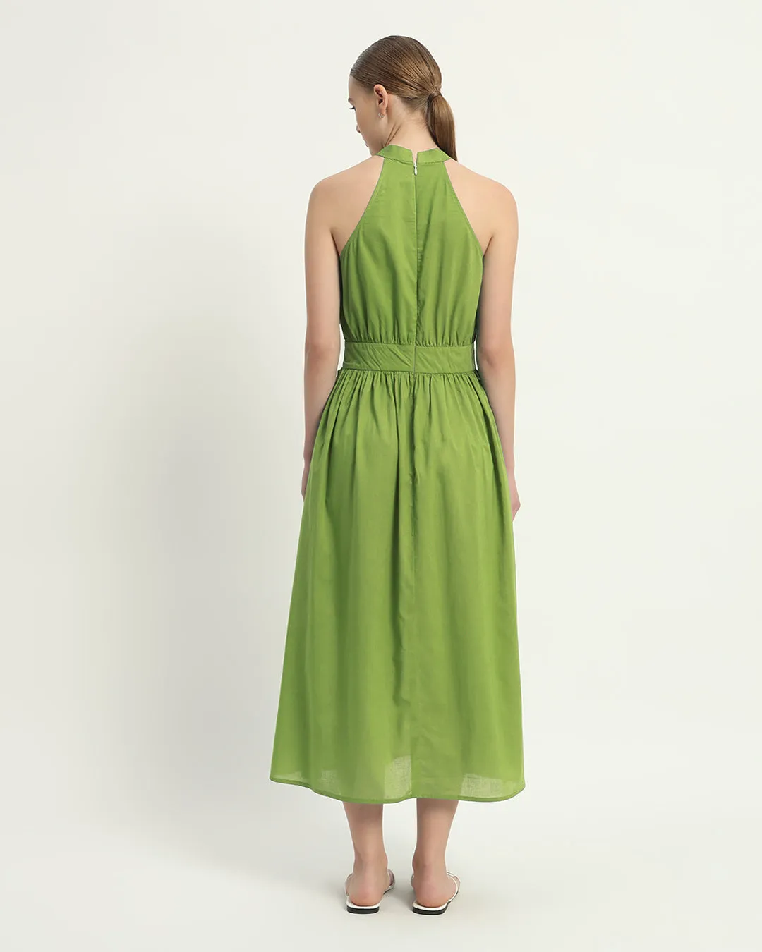 The Massena Fern Cotton Dress