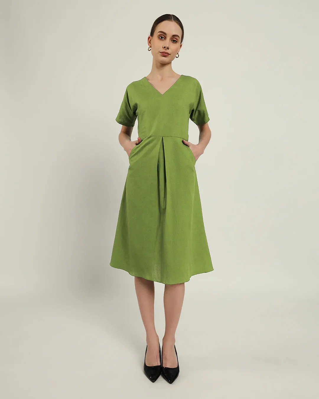 The Memphis Fern Cotton Dress