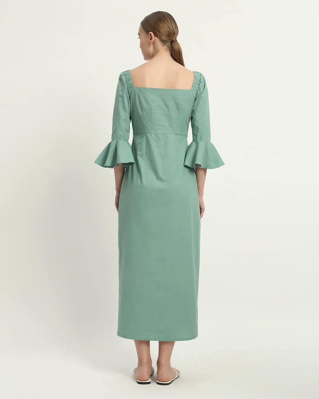 The Rosendale Mint Cotton Dress