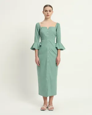 The Rosendale Mint Cotton Dress