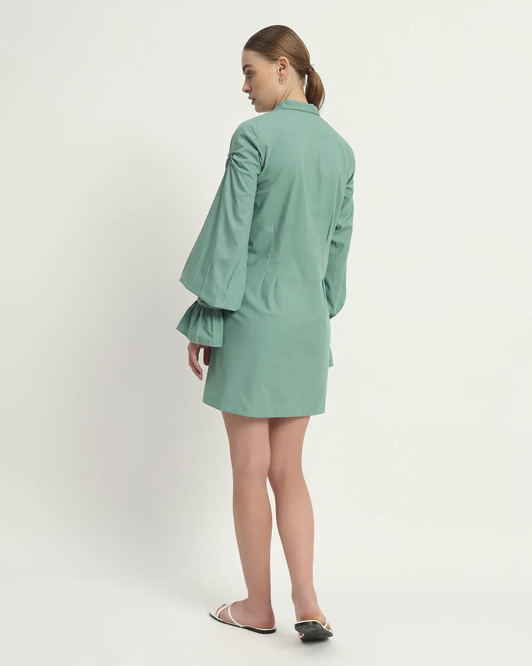 The Sedona Mint Cotton Dress