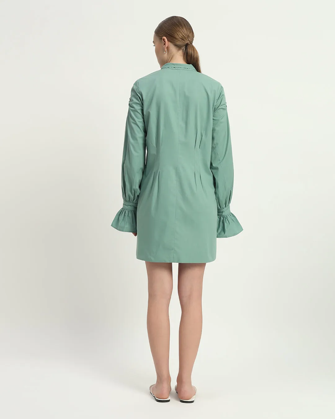 The Sedona Mint Cotton Dress