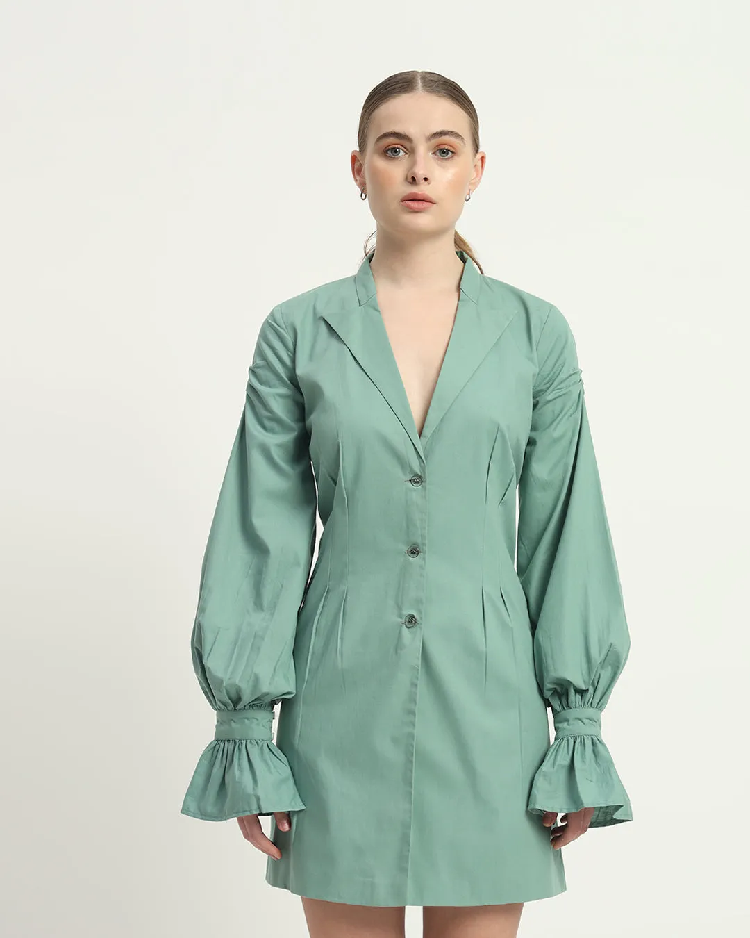 The Sedona Mint Cotton Dress