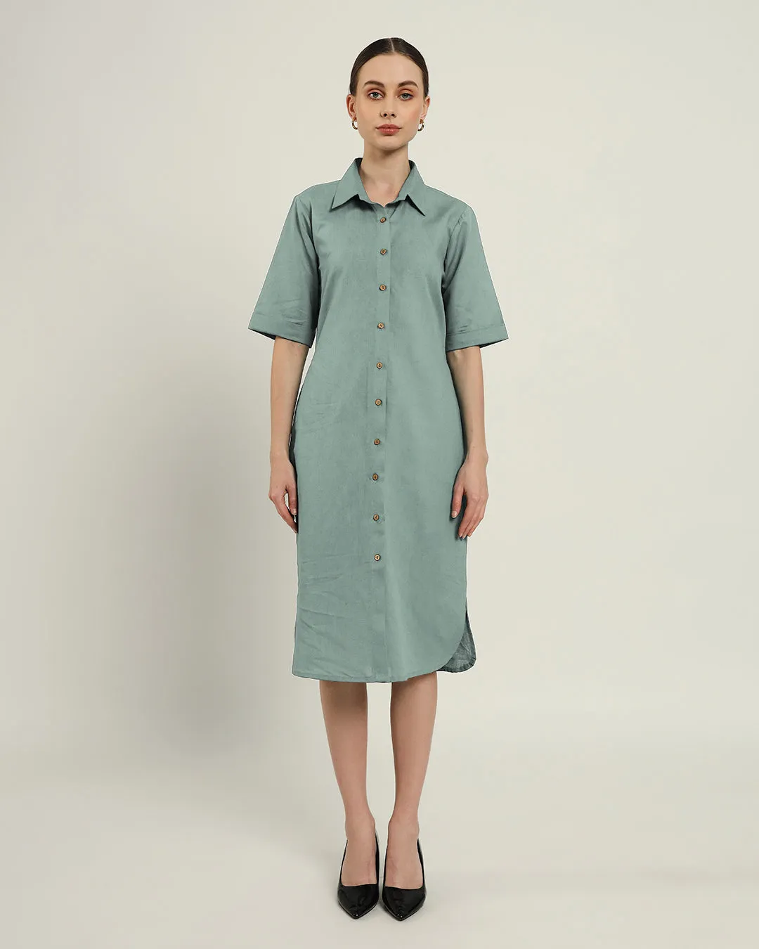 The Tampa Daisy Carolina Linen Dress