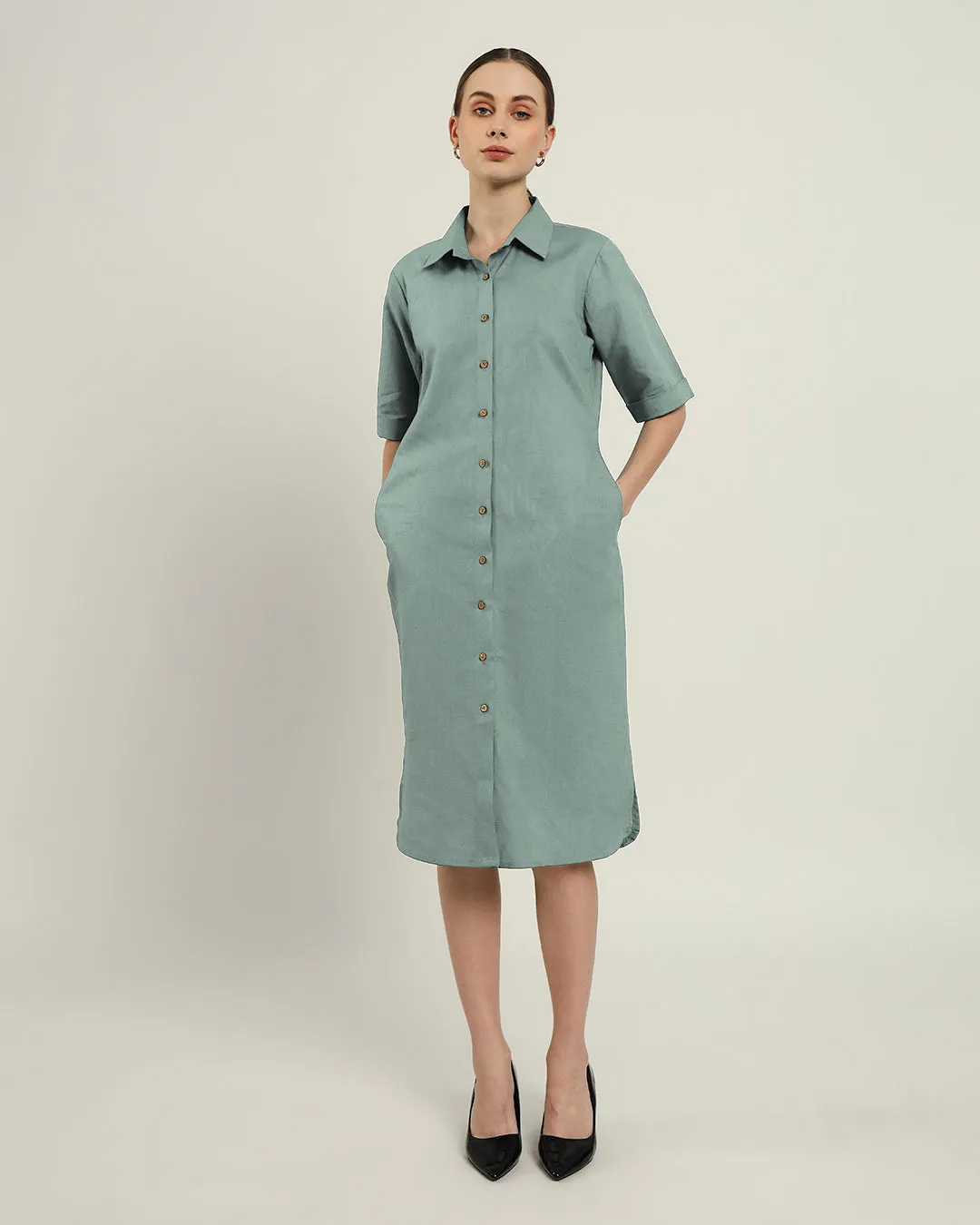 The Tampa Daisy Carolina Linen Dress