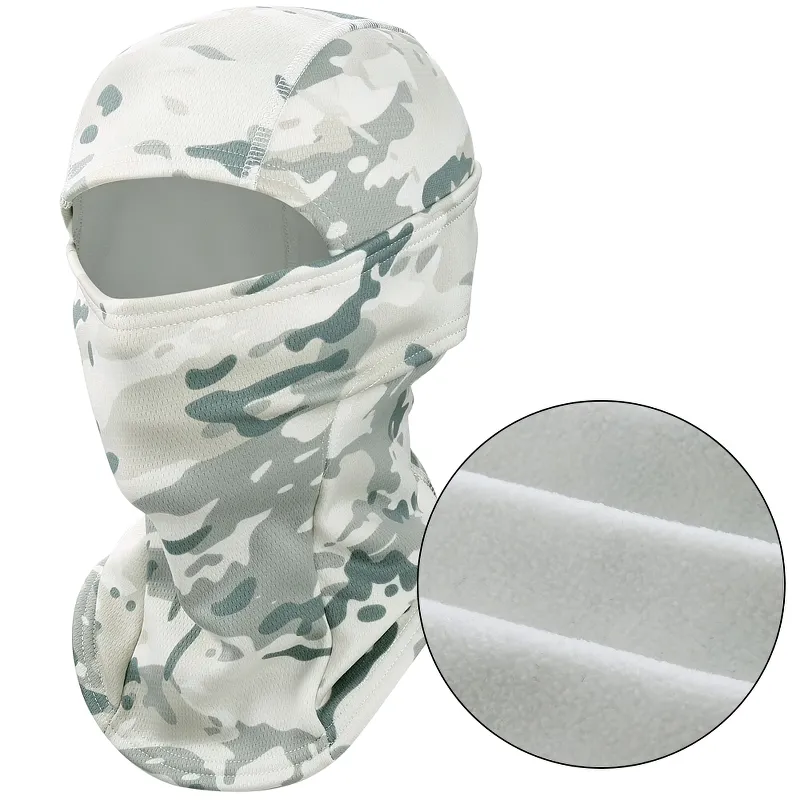 Unisex Full Face Camouflage Balaclava-Scarf / Army Military Mask For Men And Women