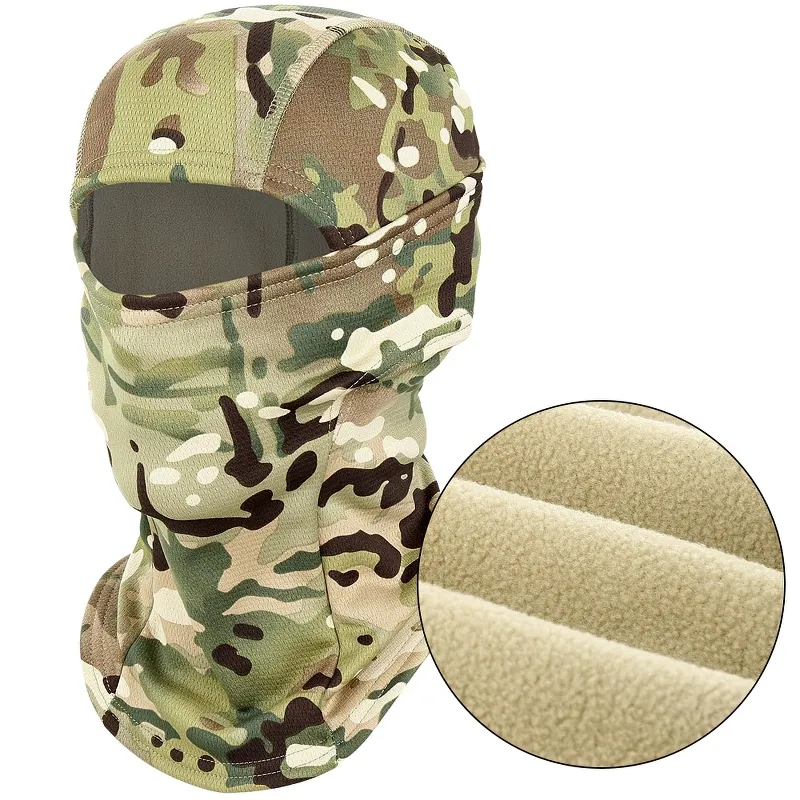 Unisex Full Face Camouflage Balaclava-Scarf / Army Military Mask For Men And Women