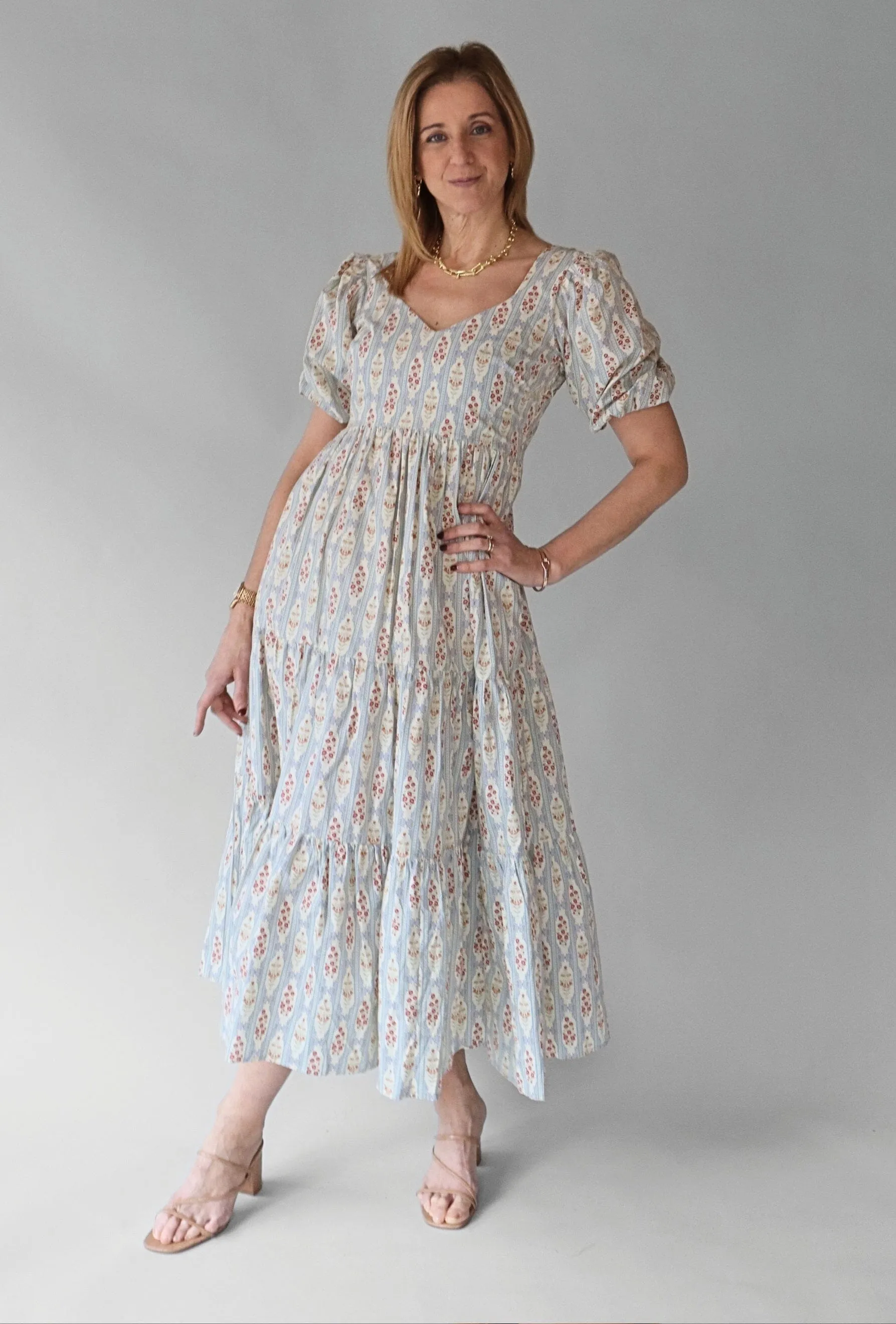 VINTAGE INSPIRED MAXI DRESS