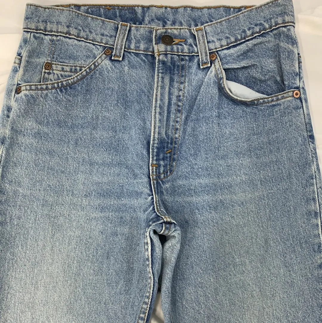 Vintage Levi’s 517 Orange Tab Denim Jeans - W30