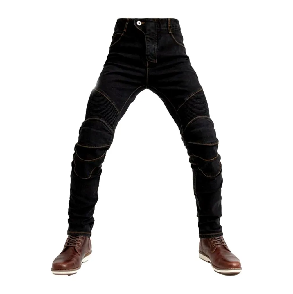 Waterproof motorcycle jeans for men