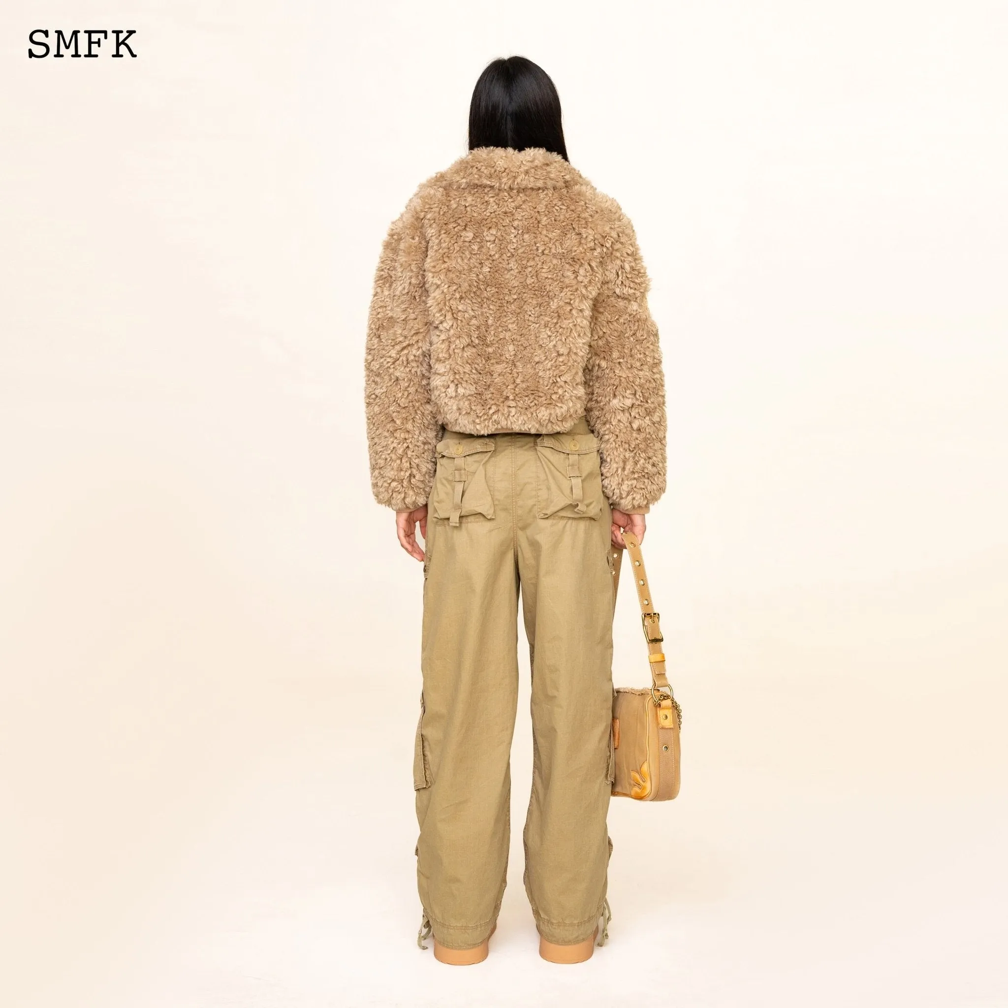 WildWorld Adventure Short Faux Fur Jacket