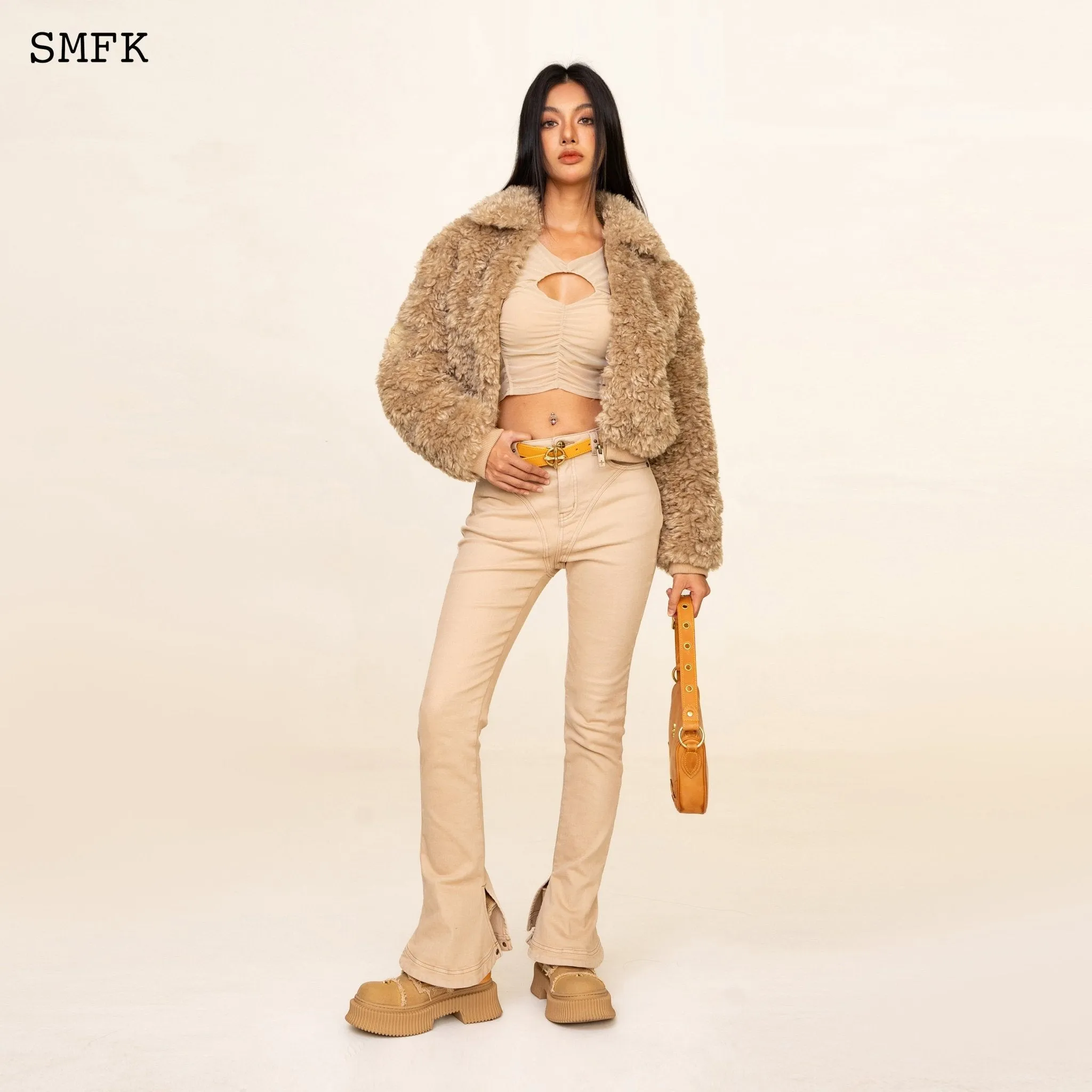 WildWorld Adventure Short Faux Fur Jacket