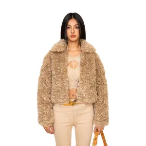 WildWorld Adventure Short Faux Fur Jacket