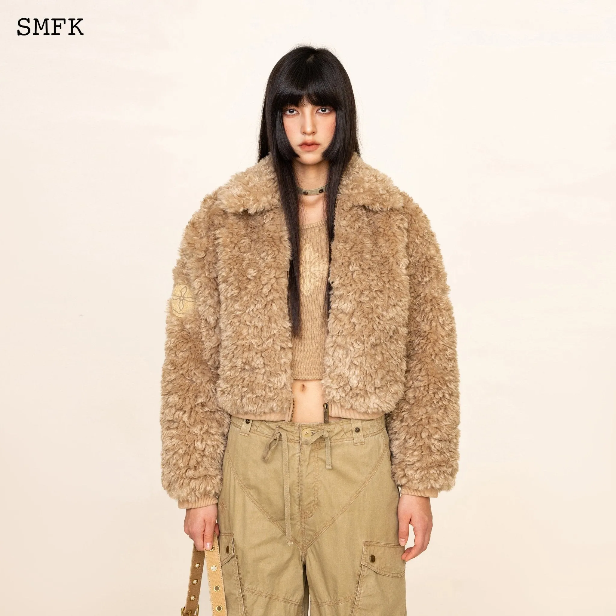 WildWorld Adventure Short Faux Fur Jacket